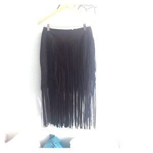 Fringe skirt